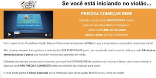 Curso Top Master Violão Básico Online - Marco Bertaglia